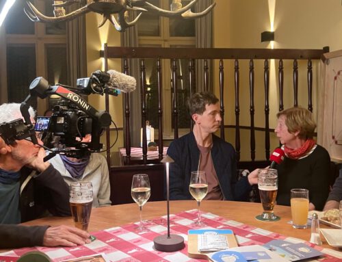 Das rbb-Fernsehen live zu Besuch bei unserem Stammtisch